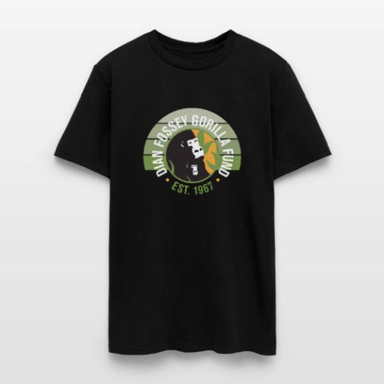 Dian Fossey Gorilla Fund Black And White' Men's T-Shirt | Spreadshirt